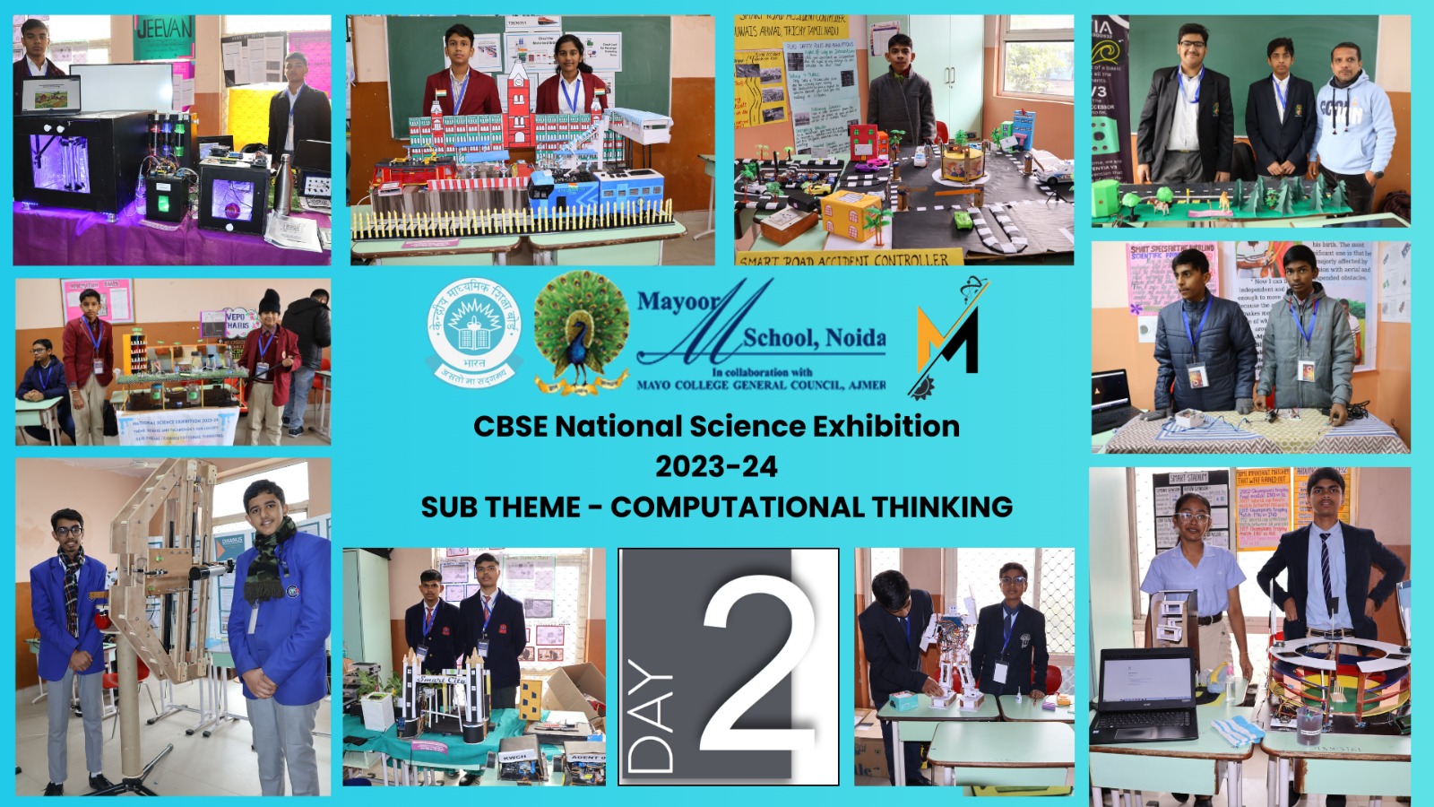 CBSE NATIONAL SCIENCE EXHIBITION 23-24 @ DAY 2