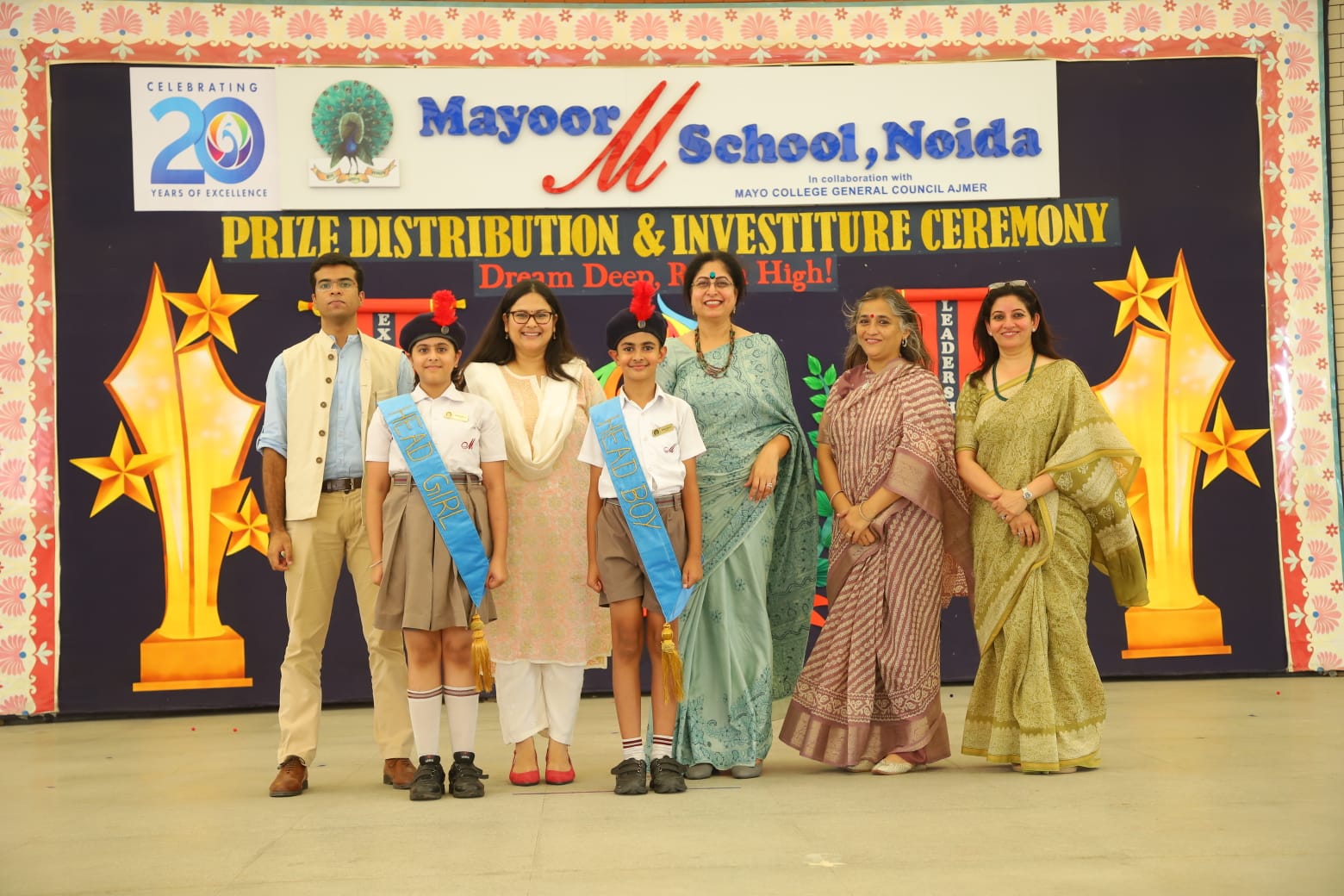 MAYOOR HOSTS INVESTITURE CEREMONY OF PRIMARY SCHOOL