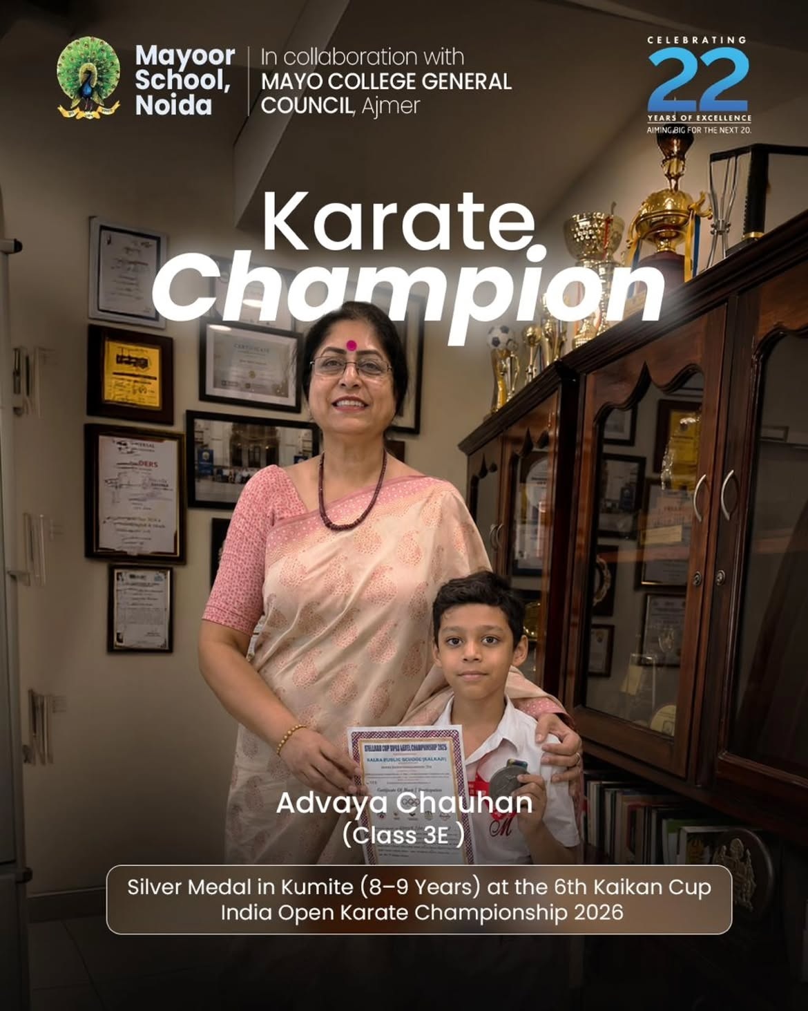 A Proud Moment of Karate Glory