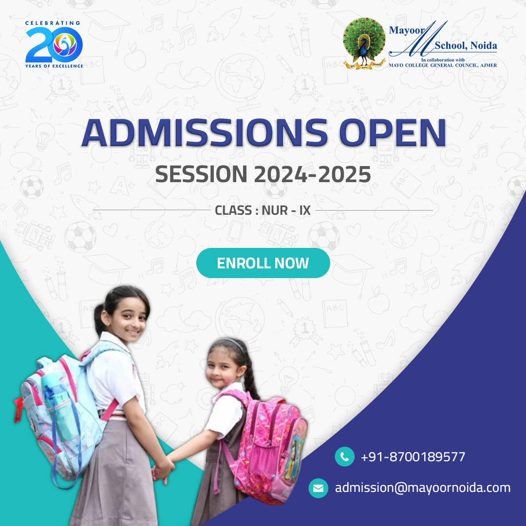 Admission open for Session 2024-2025
