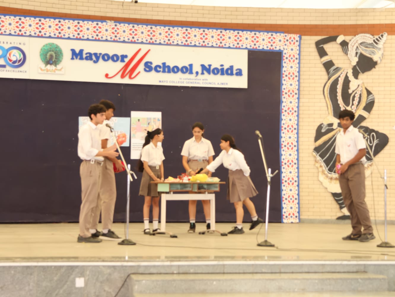 Class Assembly by XII E & F: Building a Better Tomorrow