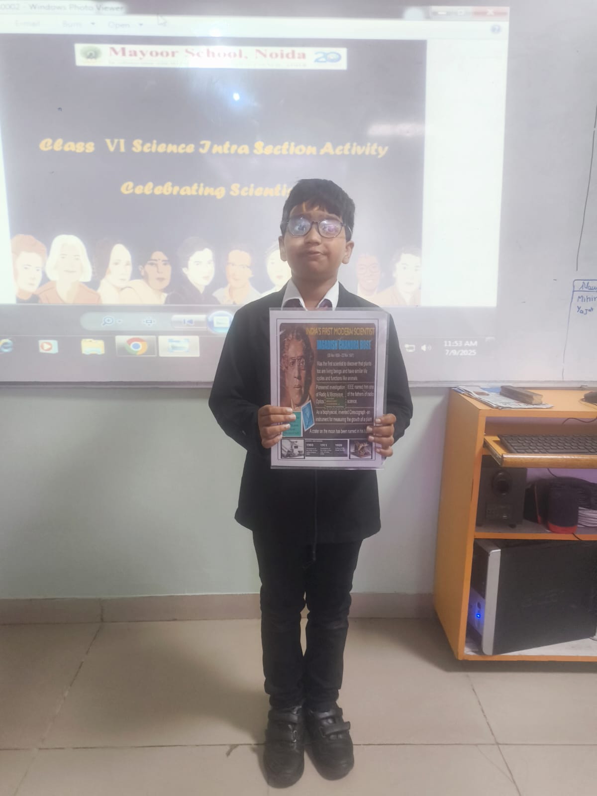 Luminaries of Science: Young Minds in Splendid Spotlight