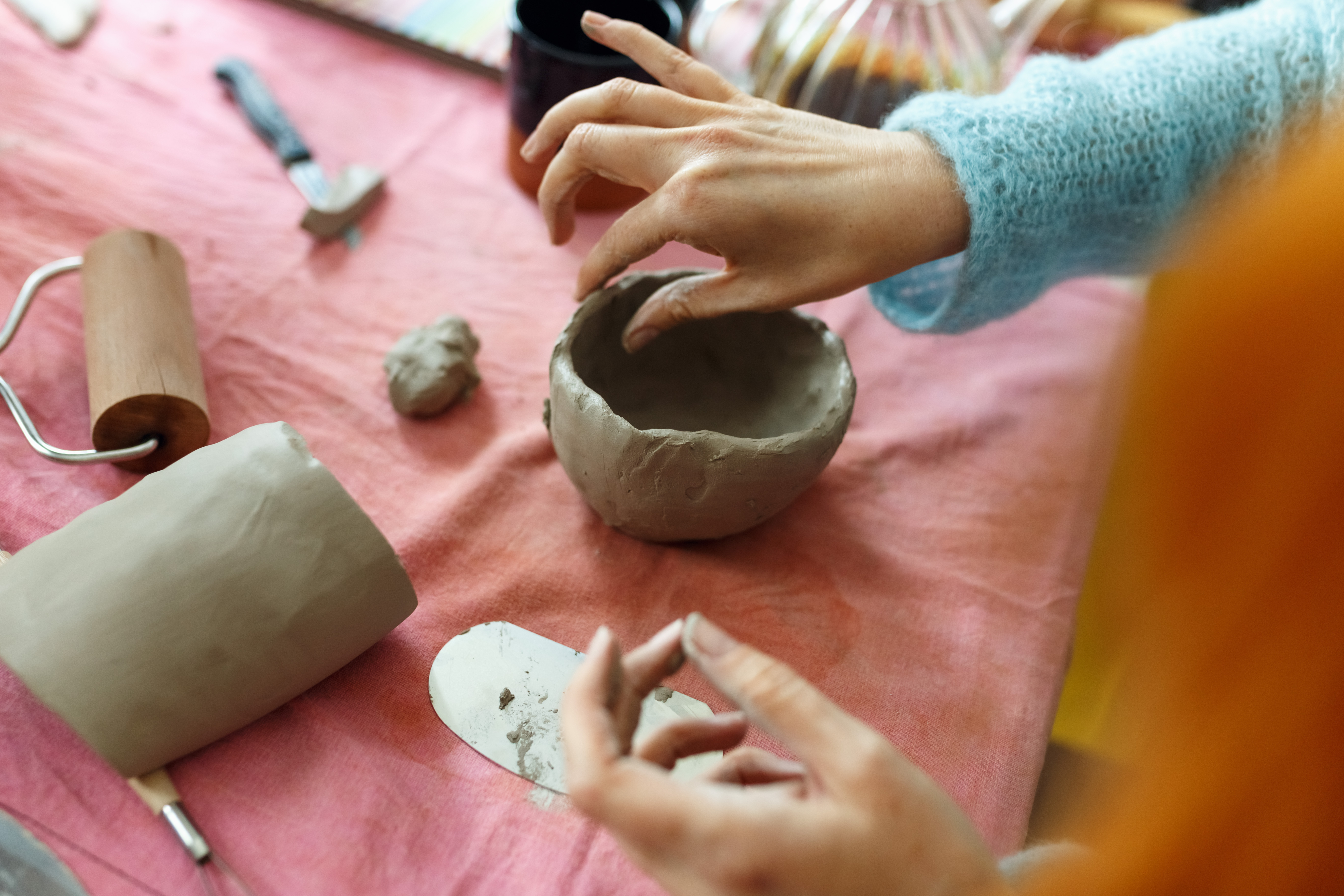 Clay and Hand Work