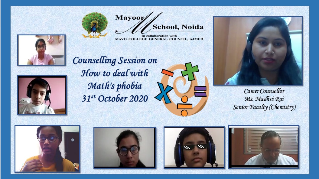 Counselling Session on ‘How To Deal with Maths Phobia’