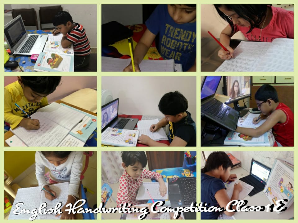 English Handwriting Competition - Class I