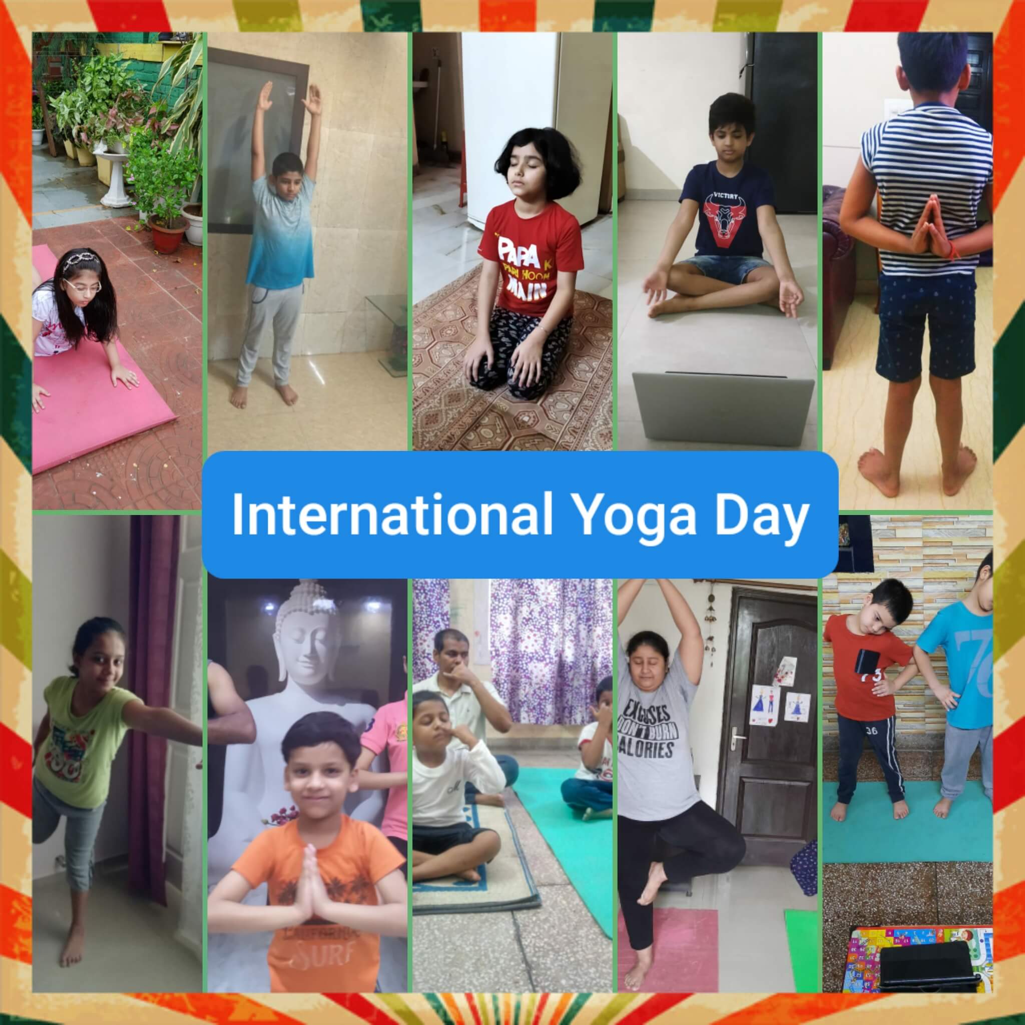 Mayoor Celebrates International Yoga Day