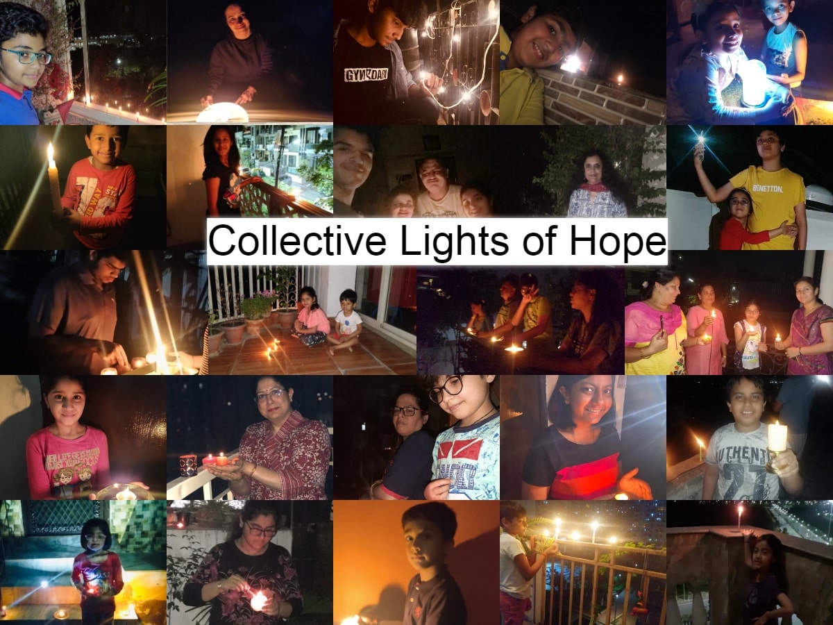 Collective Lights of Hope Amidst Challenging Times