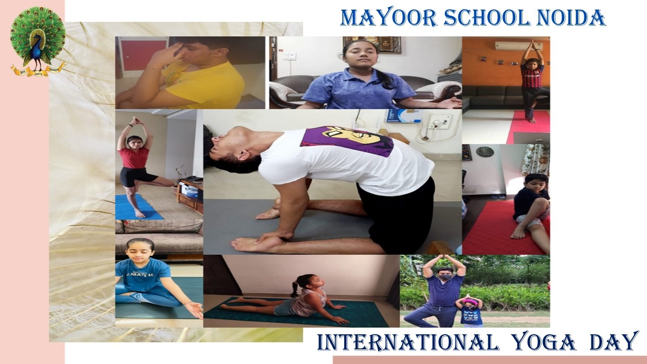 Mayoor celebrates International Day of Yoga