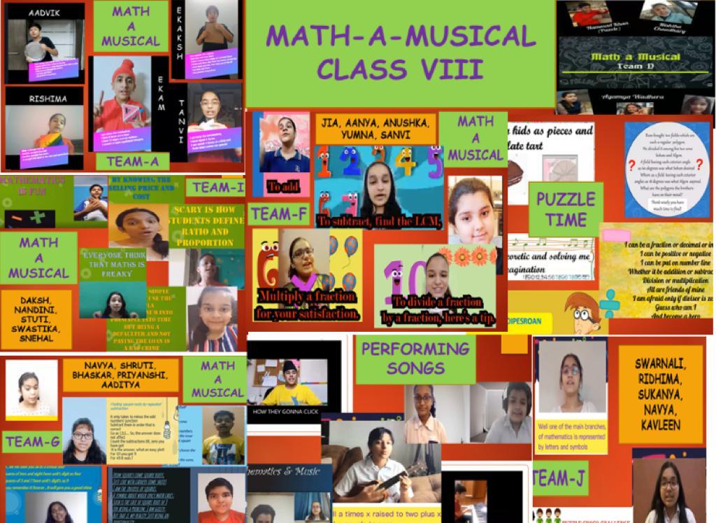 MATH-A-MUSICAL: Inter Section Maths Activity