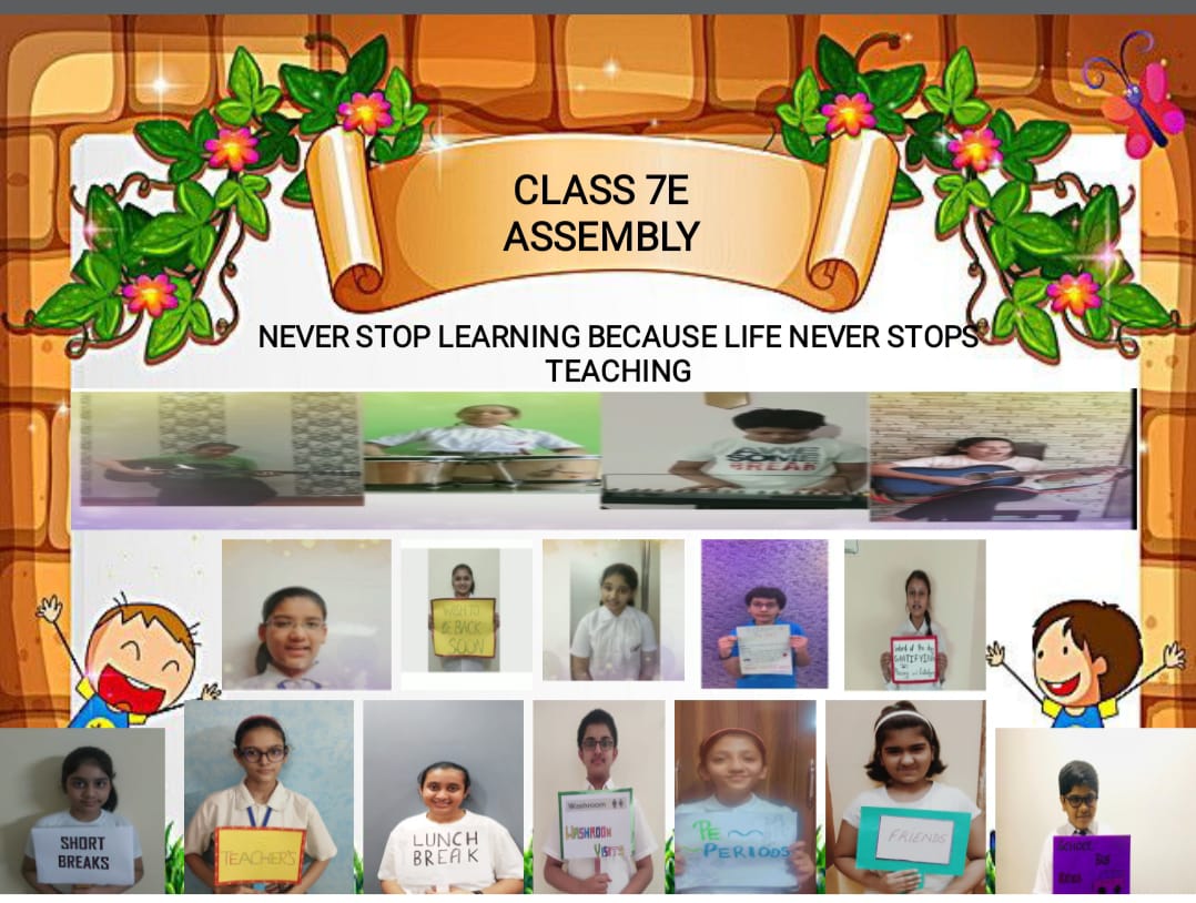 Assembly on Never Stop Learning because Life Never Stops Teaching