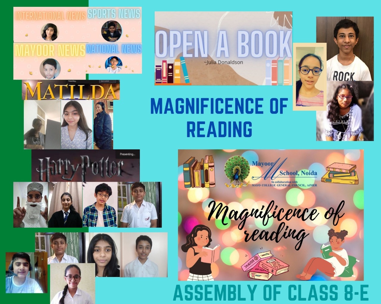 Assembly on ‘Magnificence of Reading Books'