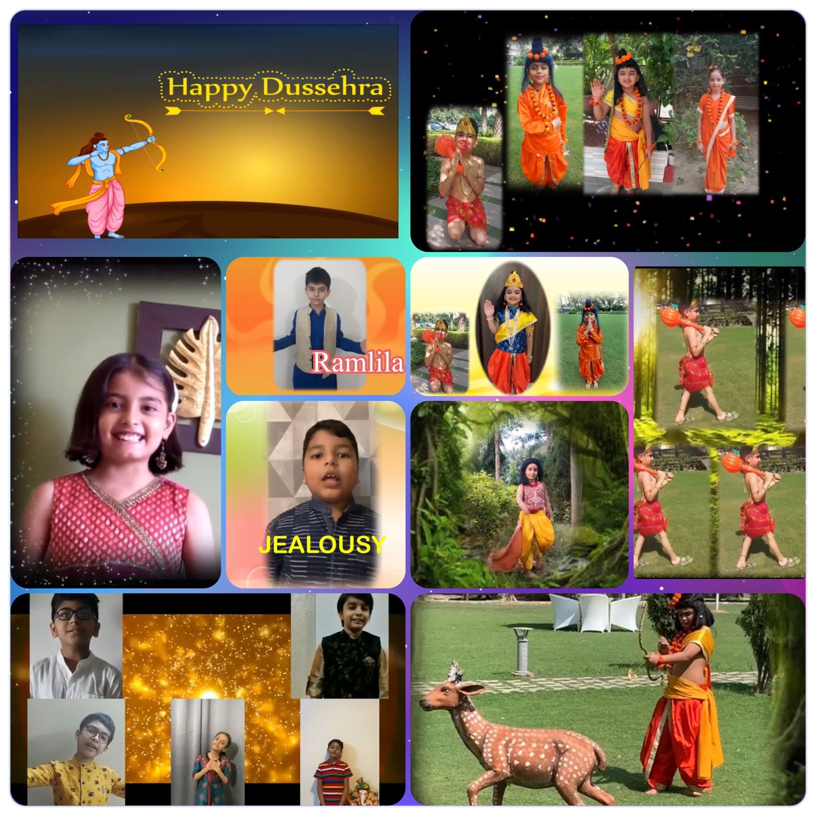 Special Assembly by III H on Dusshera