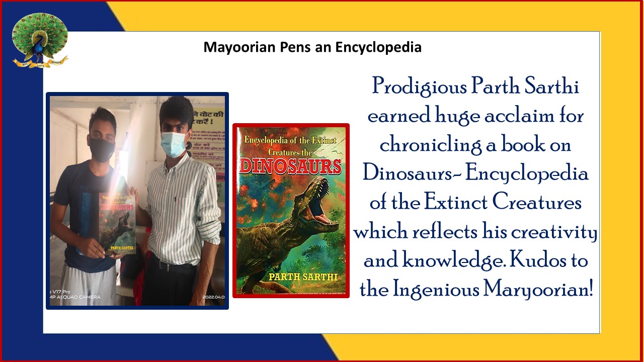 Mayoorian Pens an Encyclopedia