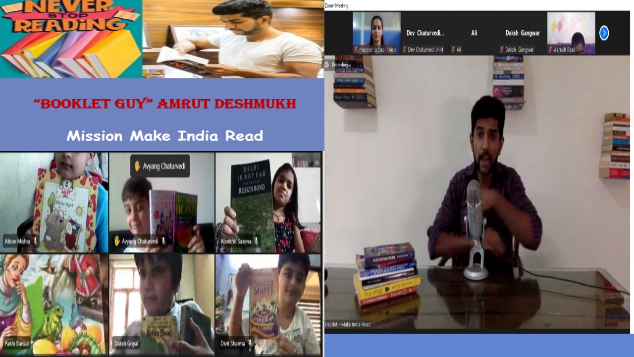 Make India Read - A Webinar to promote reading amongst children