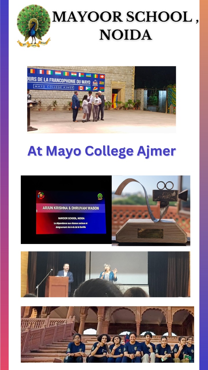 Mayoorians Win Laurels in French Event at Mayo College Ajmer