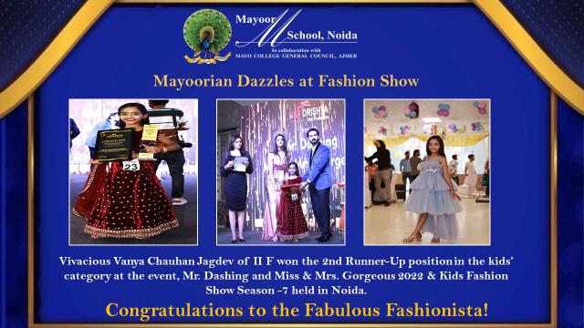 Mayoorian Dazzles at Fashion Show