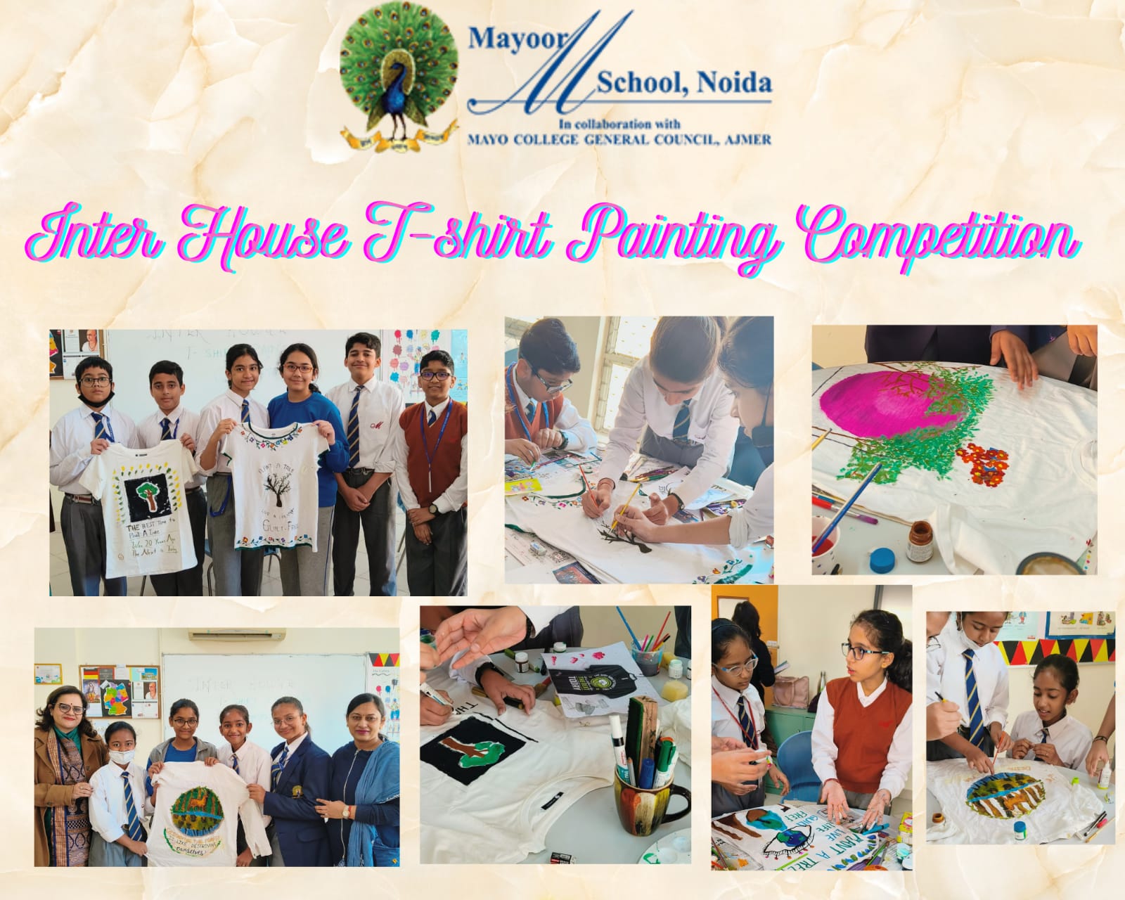 Inter House T-Shirt Painting Competition