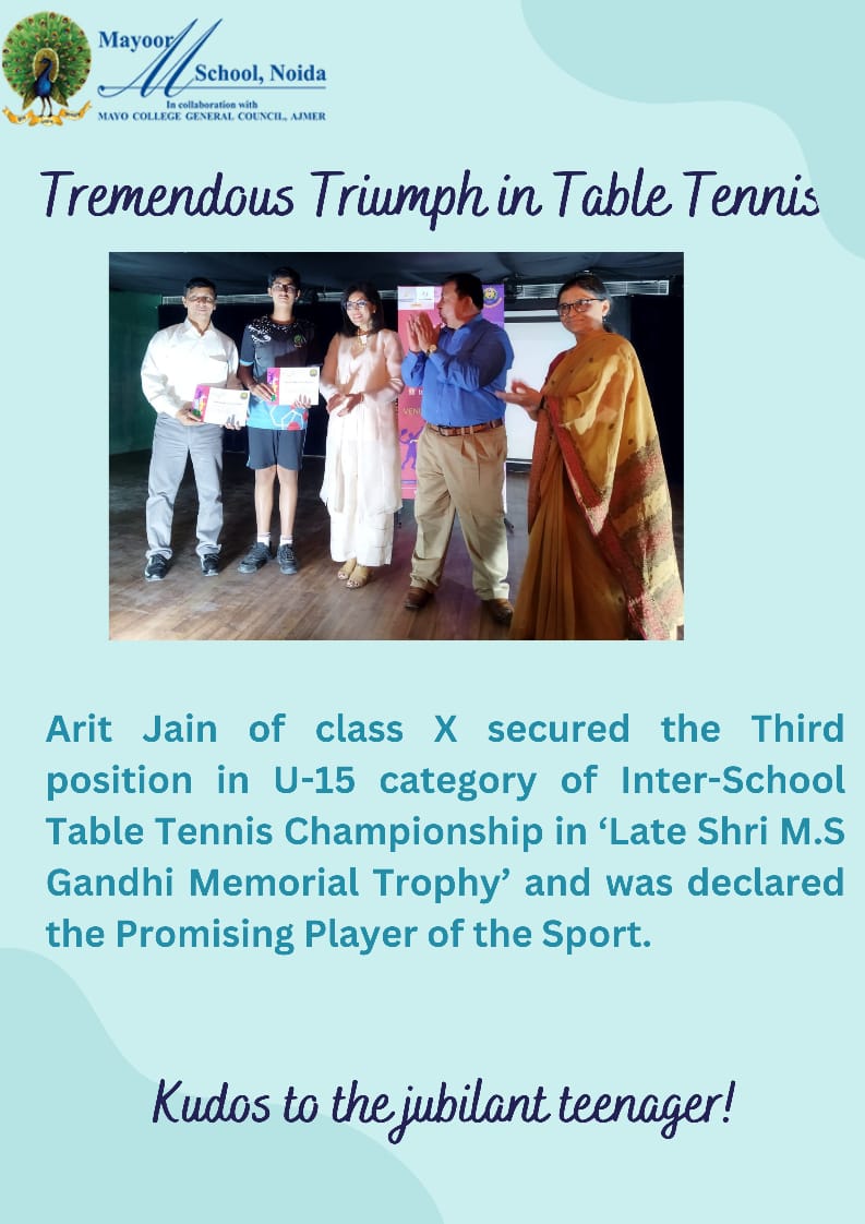 Tremendous Triumph in Table Tennis