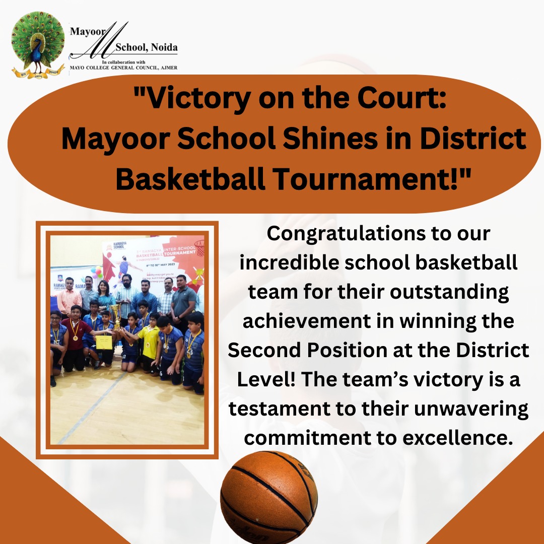 Mayoor School Shines in District Basketball Tournament