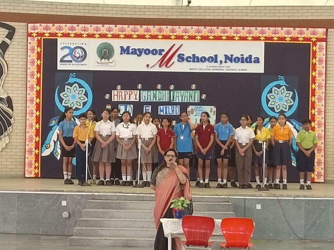 Mayoor School, Noida, Unites in Patriotism and Peaceful Celebration