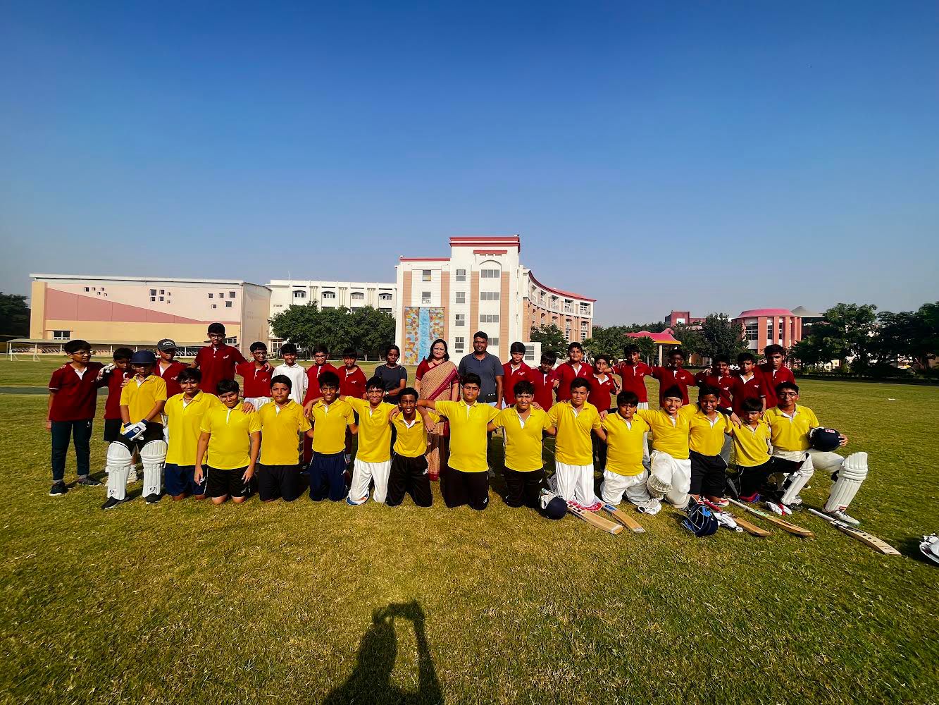 At Mayoor School, Grades VI-VIII Witness Electrifying Interhouse Cricket Tournament
