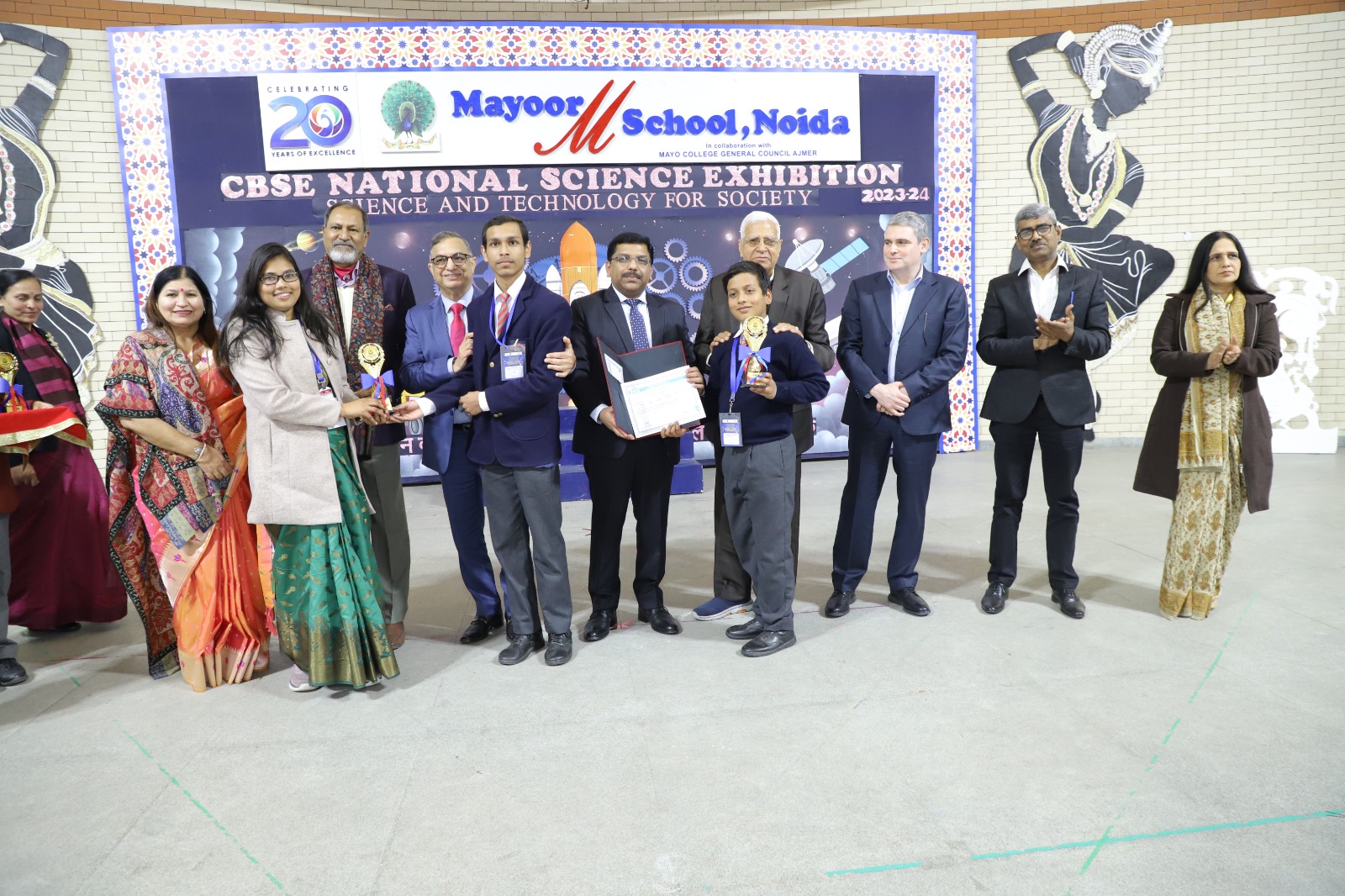 Valedictory Ceremony @ CBSE National Science Exhibition 2024